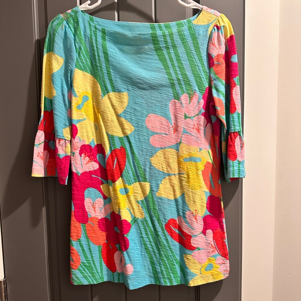 Lilly Pulitzer Bright Floral Top – Size Small